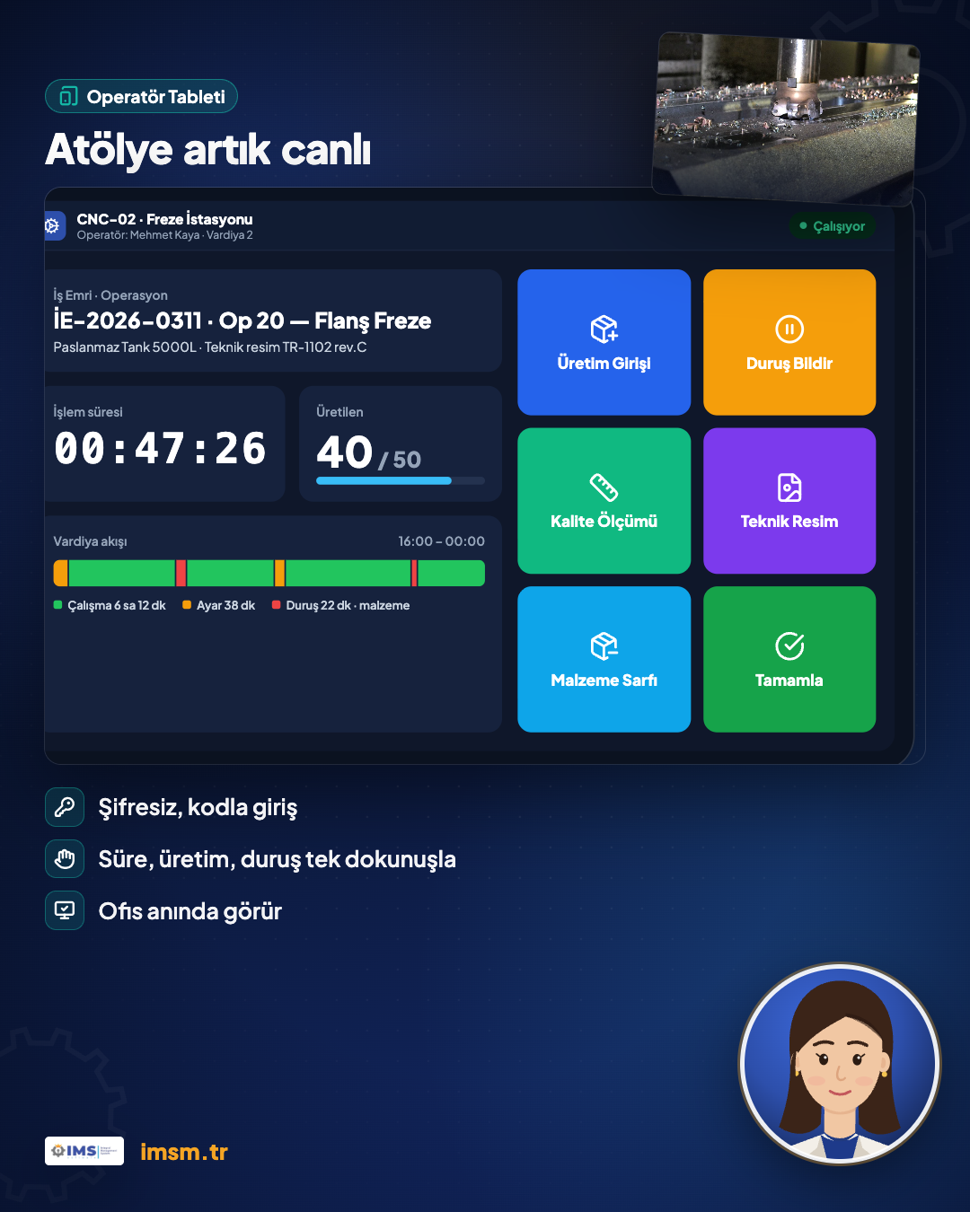 Atölye tablette